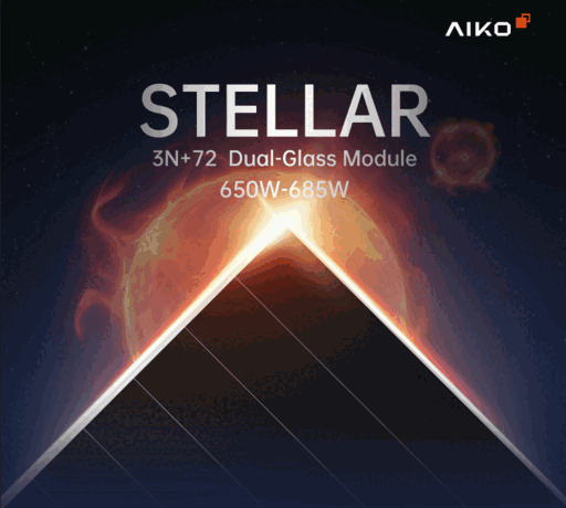 Aiko Stellar 650-685 3N+72 Dual-Glass Module
