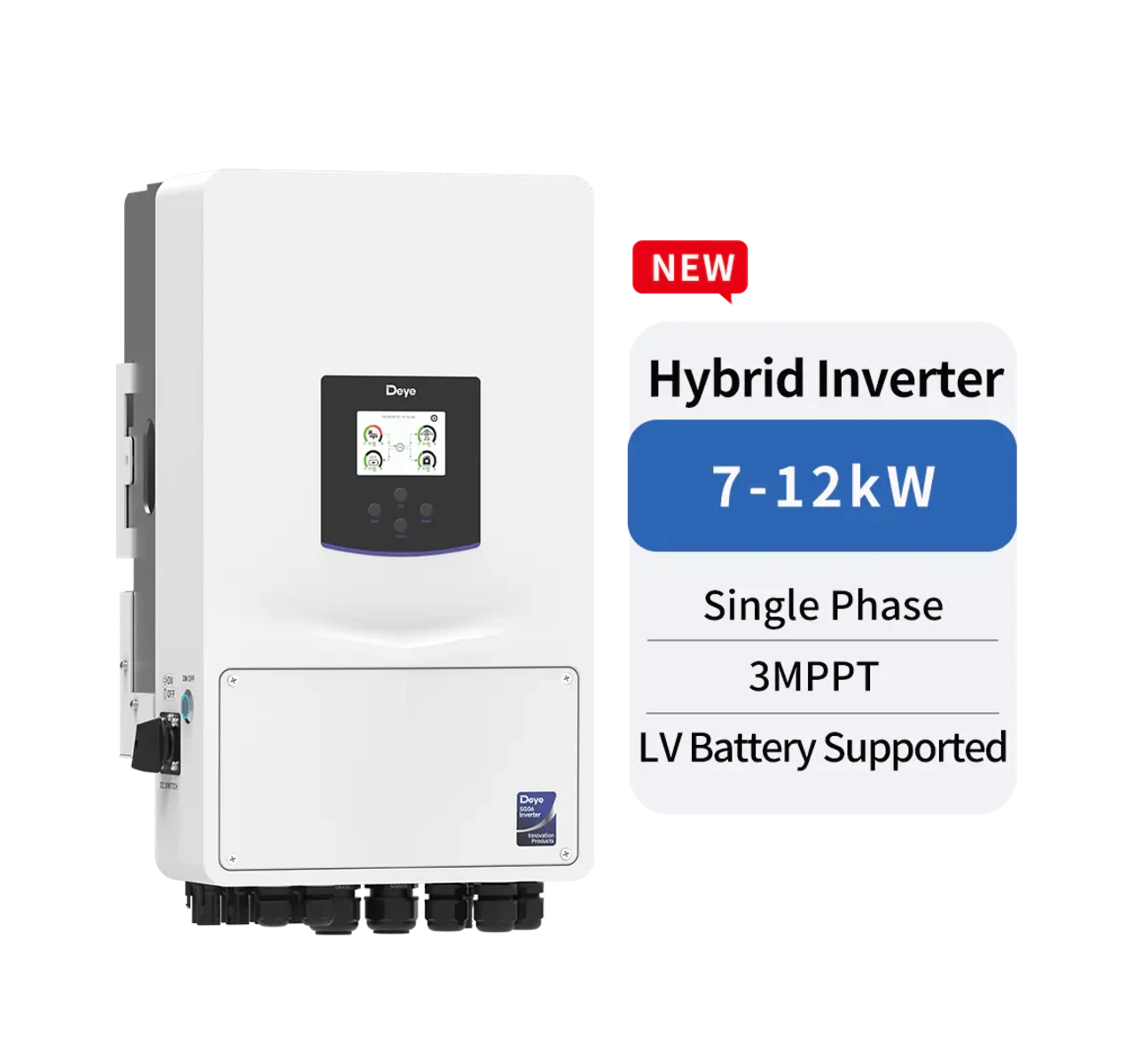 Deye 7-12kW Single Phase Hybrid Inverter